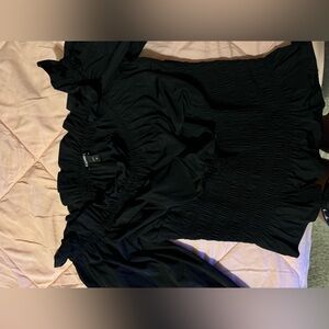 Off the shoulder ruffle top